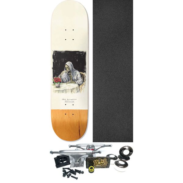 Deathwish Skateboards Erik Ellington Yesterday Is Gone Skateboard Deck - 8.5" x 32" - Complete Skateboard Bundle